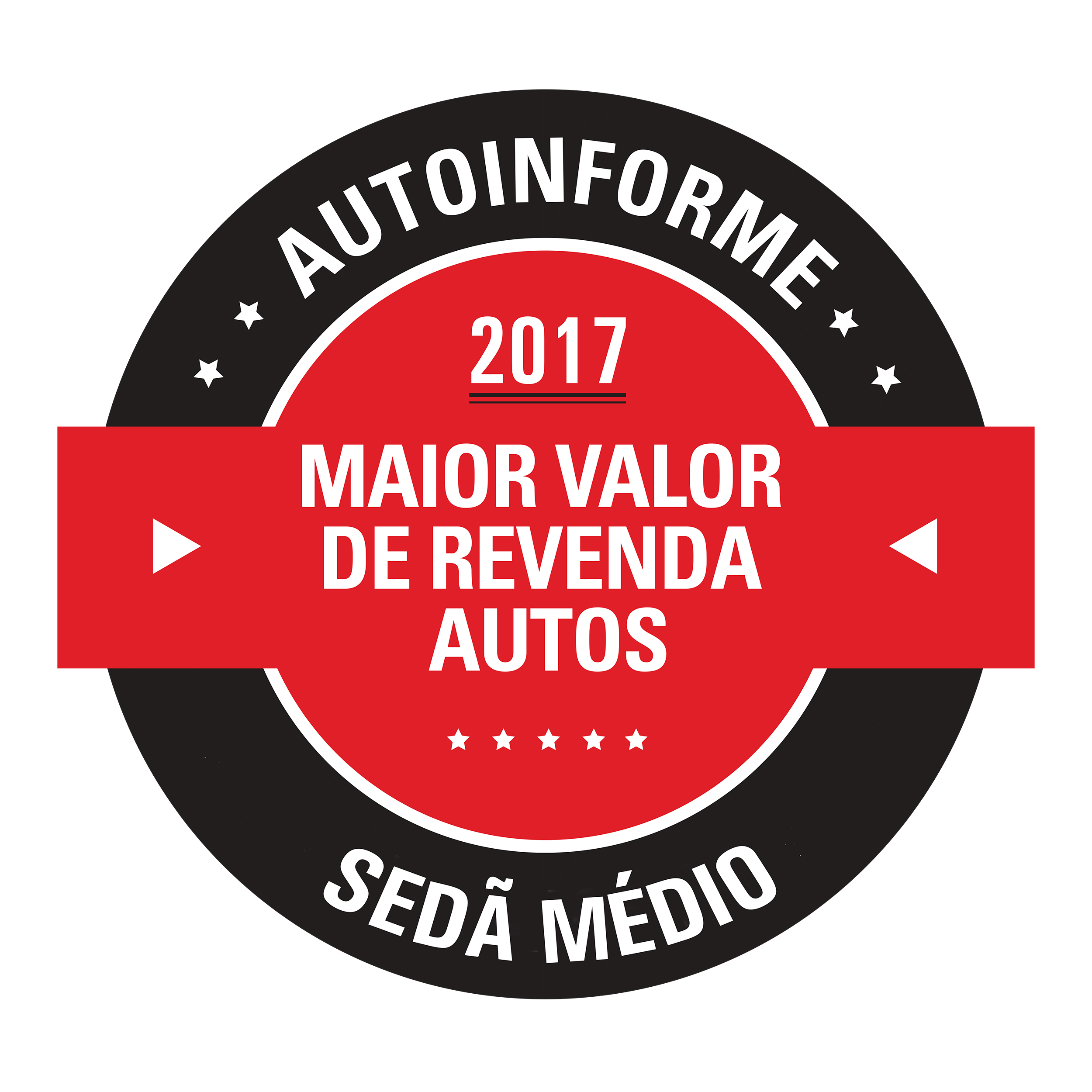 Vencedor na categoria Sedã Médio