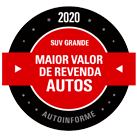 Maior Valor de Revenda 2020 (SUV grande)