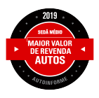 Maior Valor de Revenda 2019 (Sedã Médio)