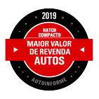 Maior Valor de Revenda 2019 (Hatch Compacto)